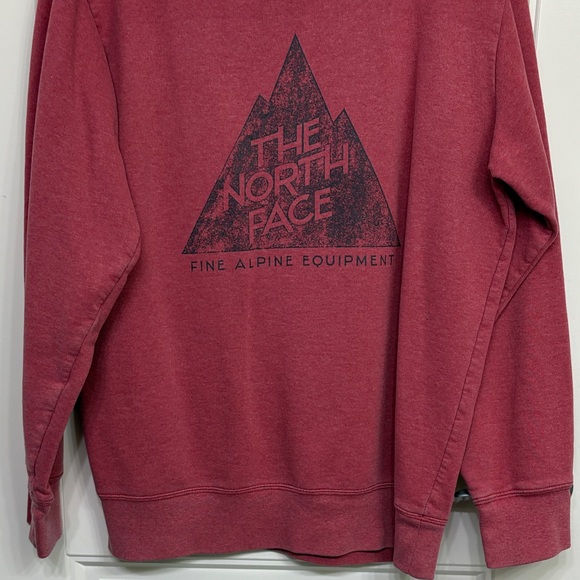 The North Face Men's Red Sweatshirt - Picture 5 of 8